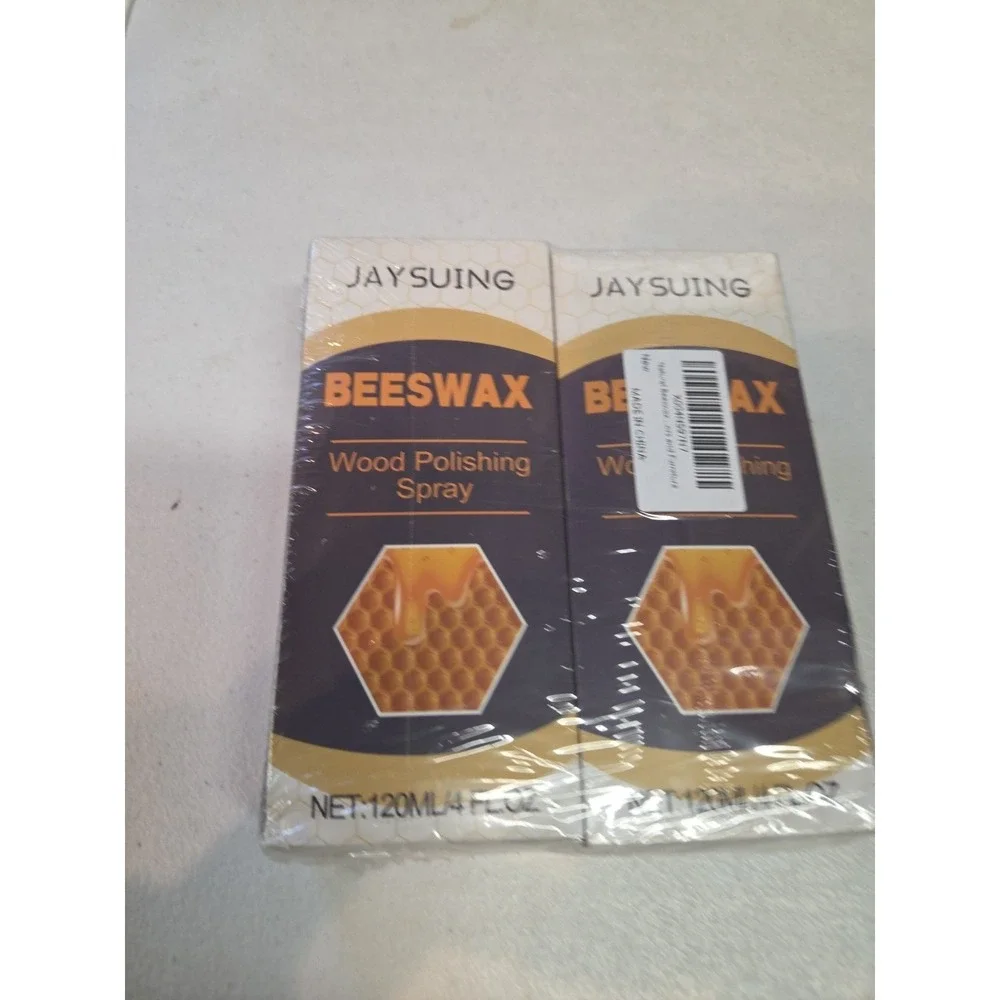 2 Boxes JaySuing Beeswax Wood Polishing‎ Spray 120ml Each New In Box